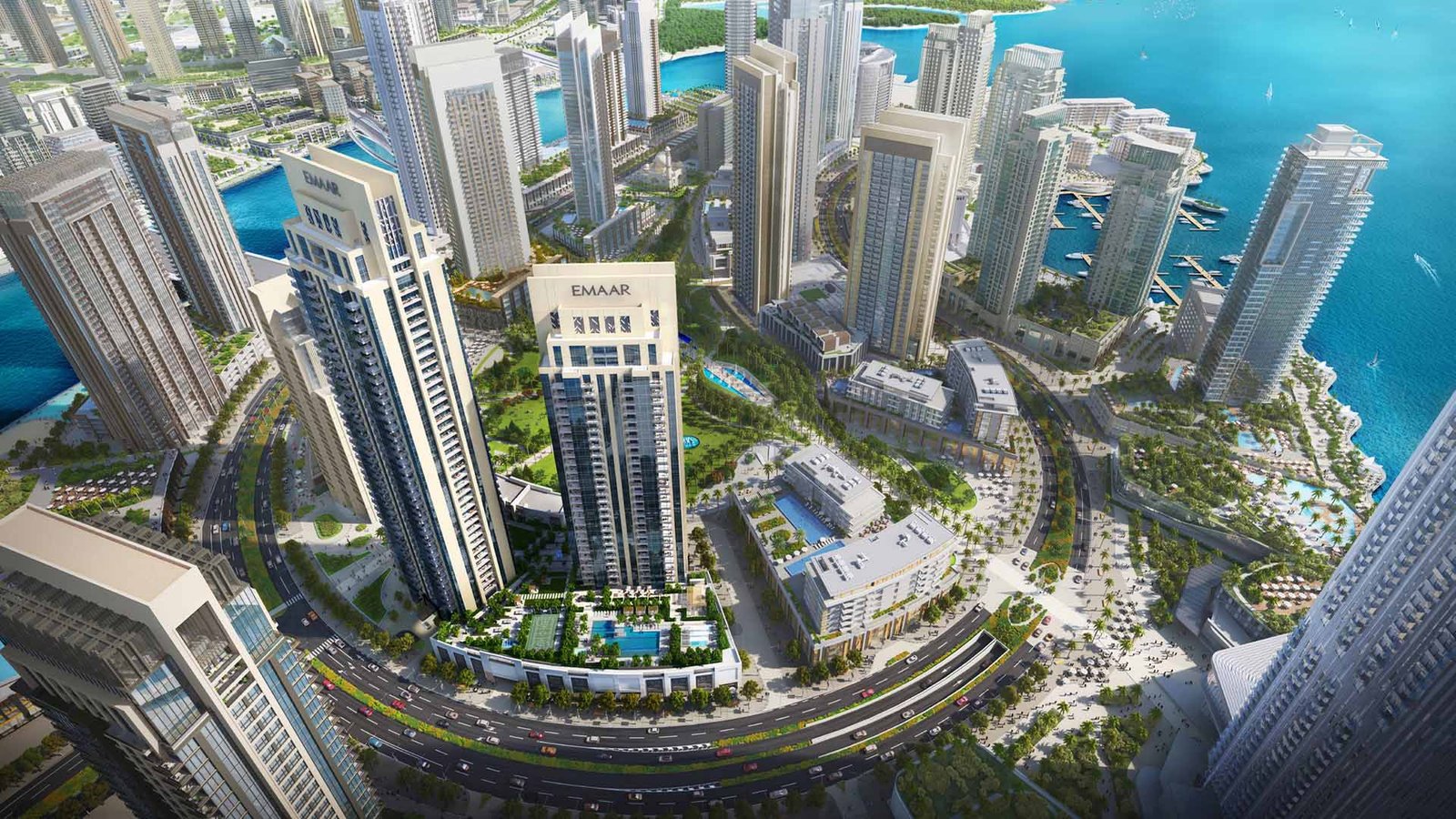 Dubai Creek Harbour waterfront