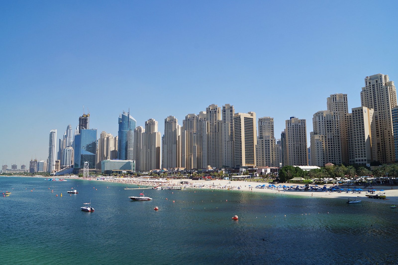 JBR beachfront and waterfront lifestyle