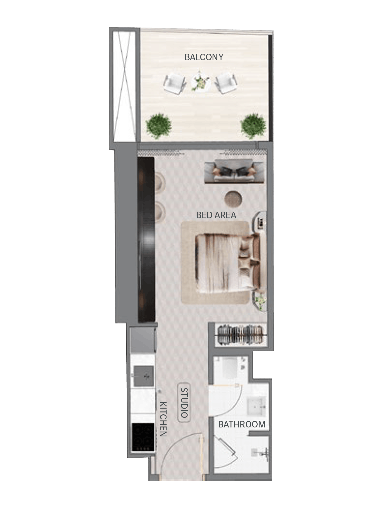 Studio Floor Plan